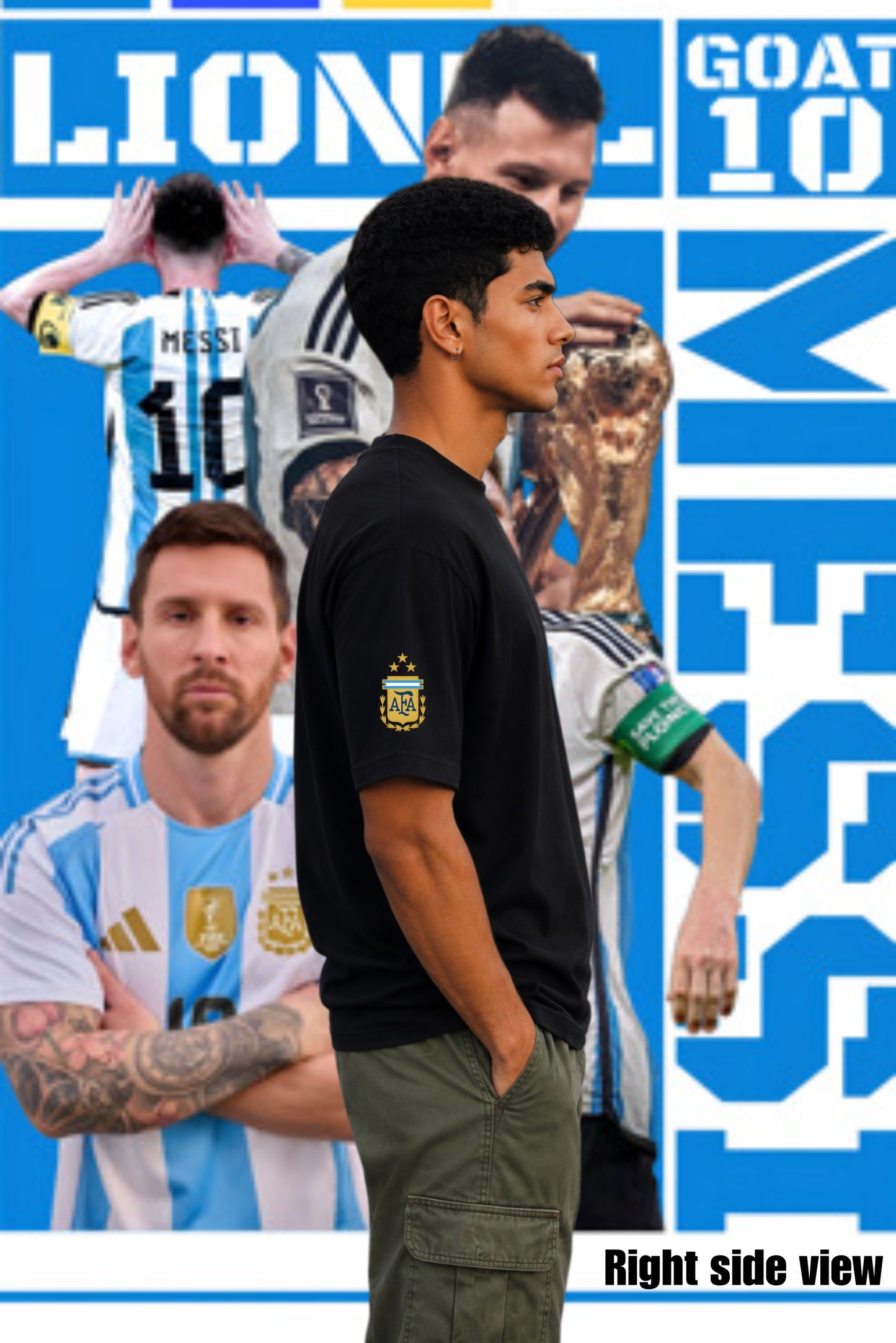 MESSI M10 - OVERSIZED TEE