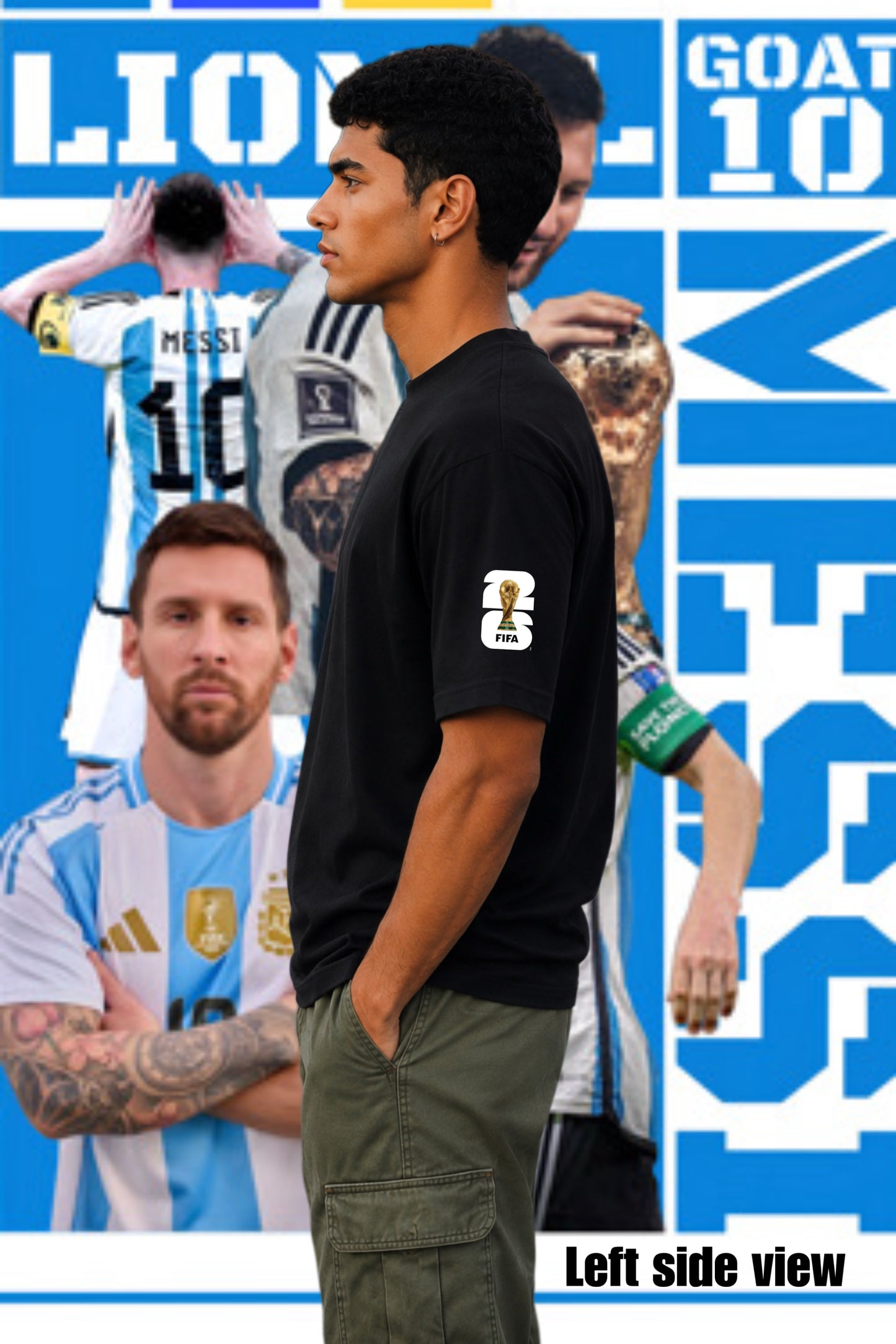 MESSI M10 - OVERSIZED TEE