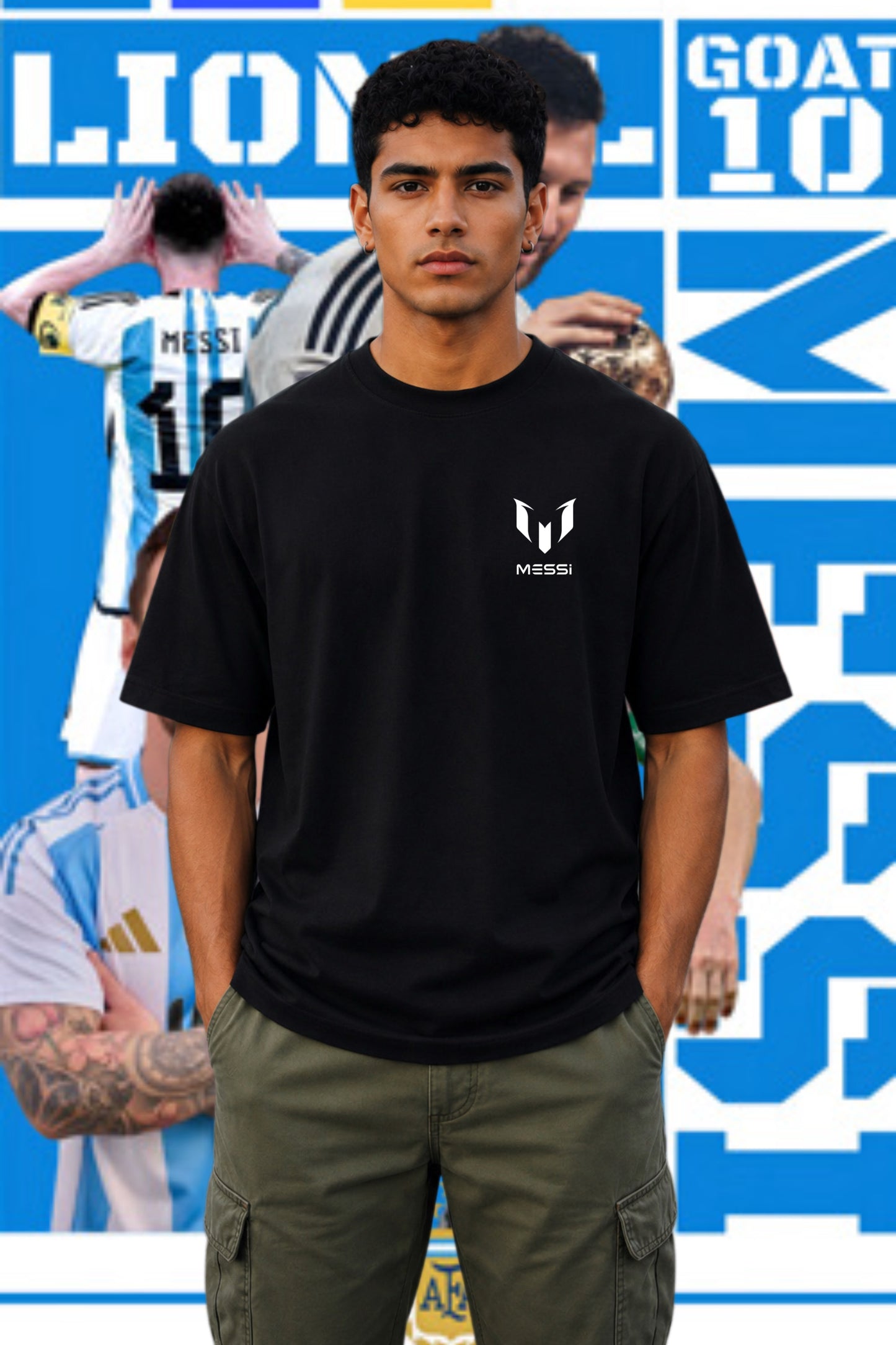 MESSI M10 - OVERSIZED TEE