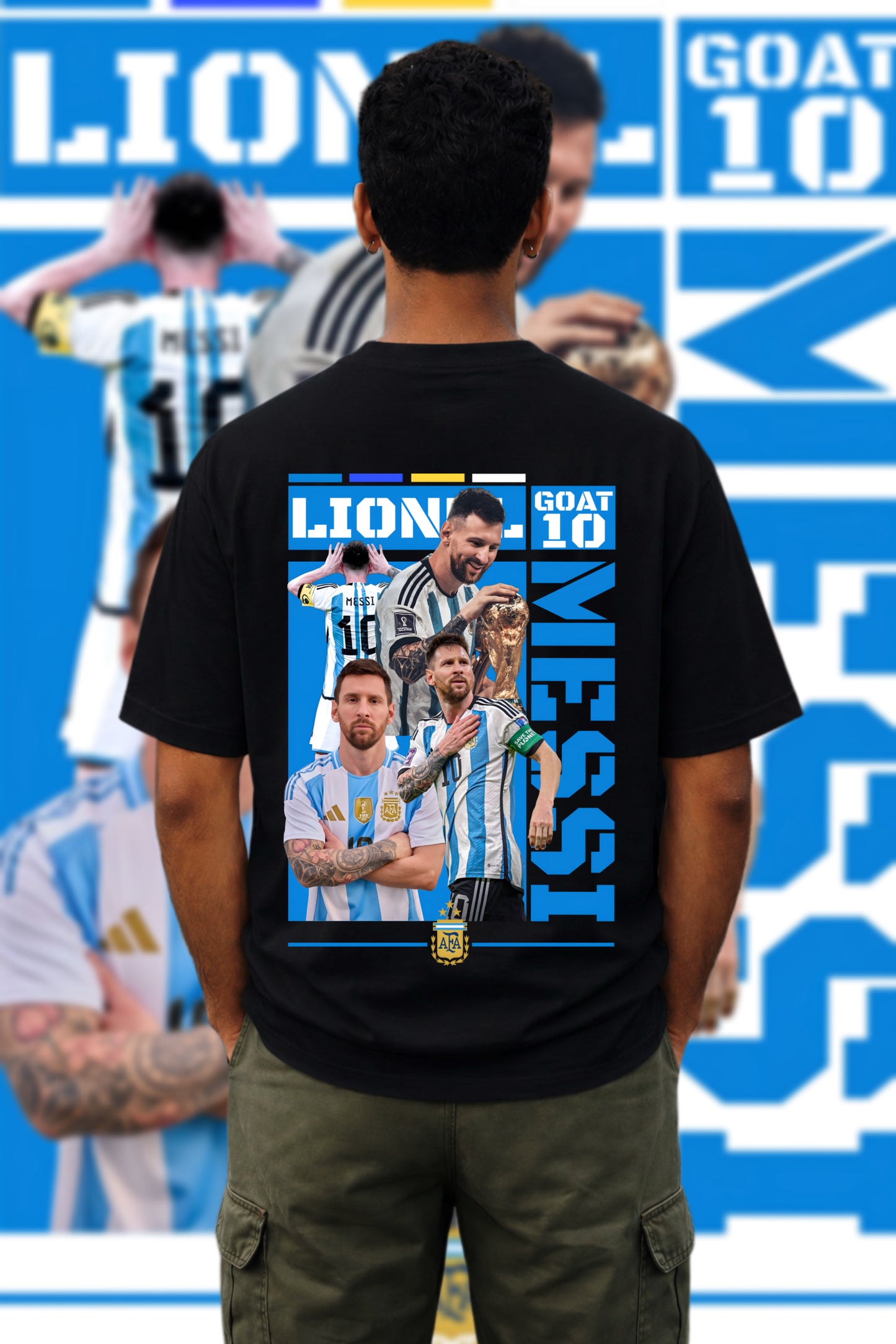 MESSI M10 - OVERSIZED TEE