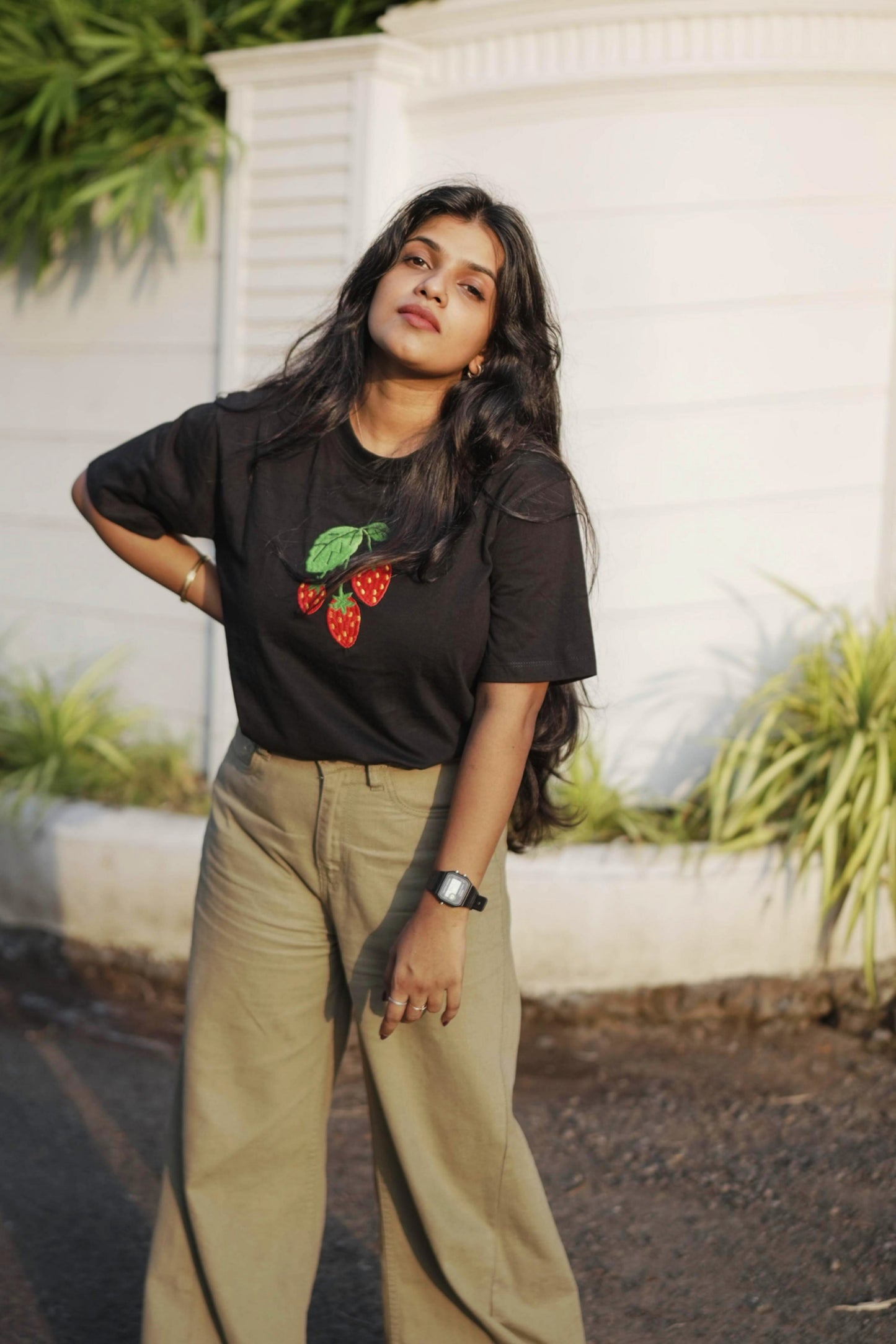 Strawberry Embroidery