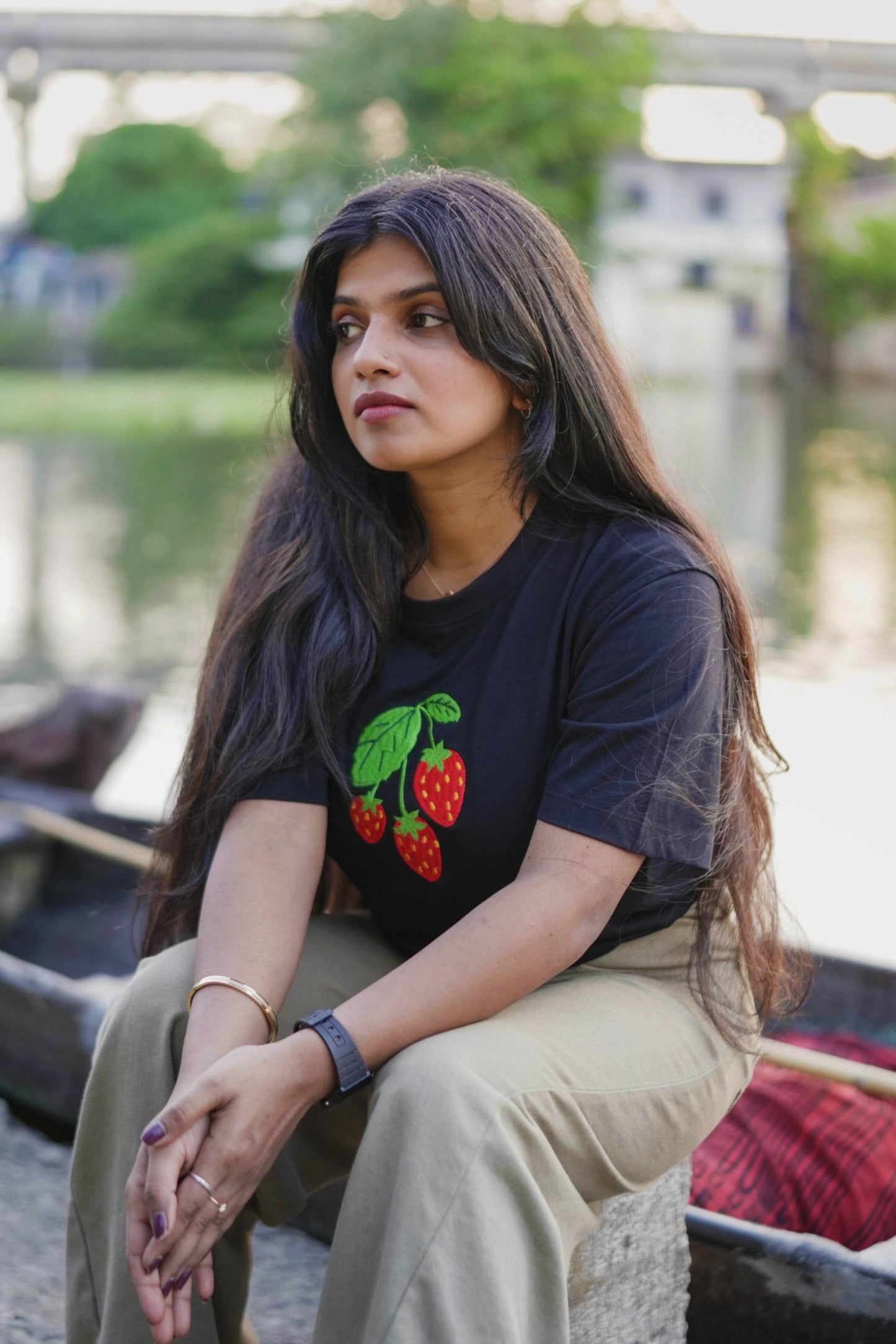 Strawberry Embroidery