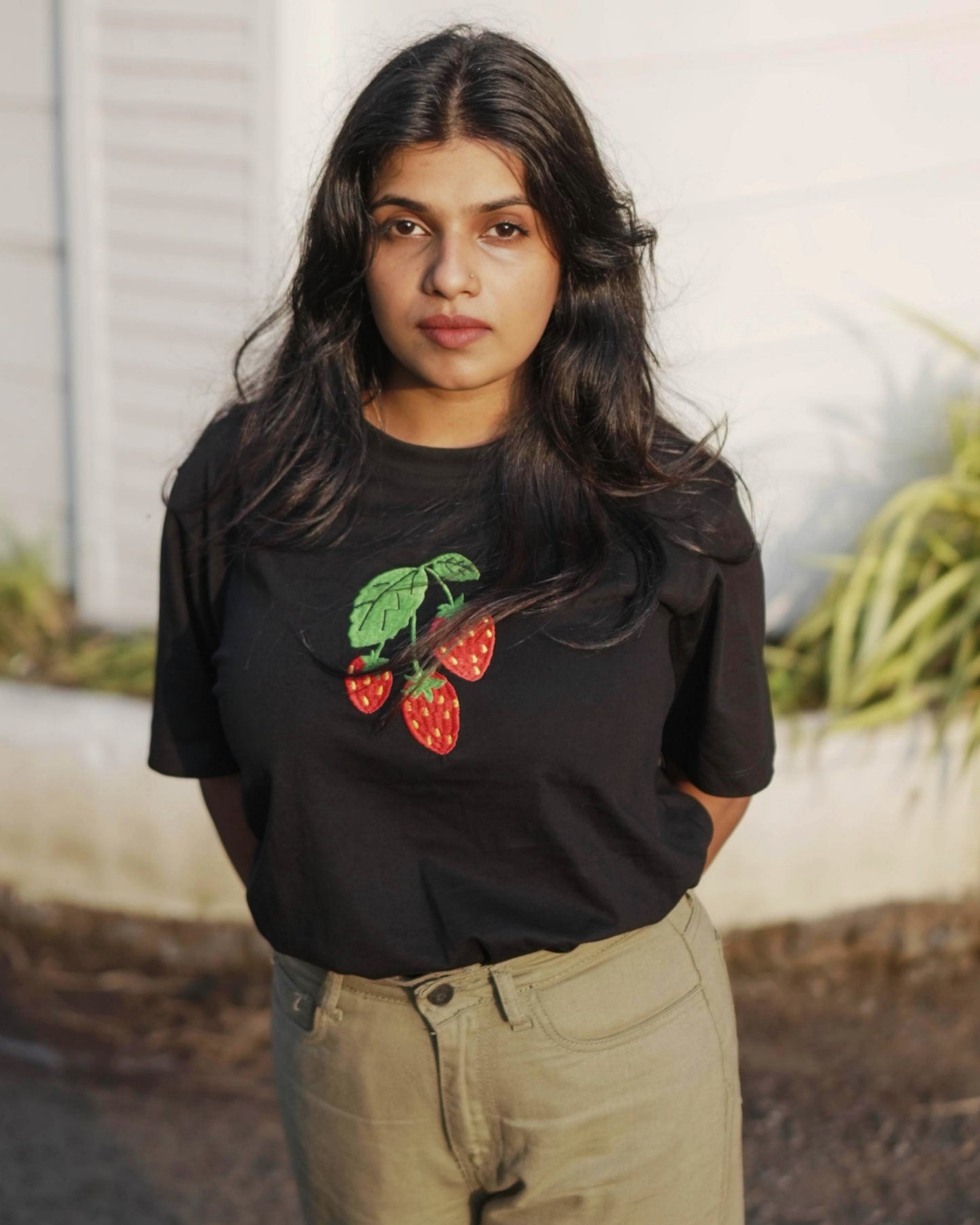 Strawberry Embroidery